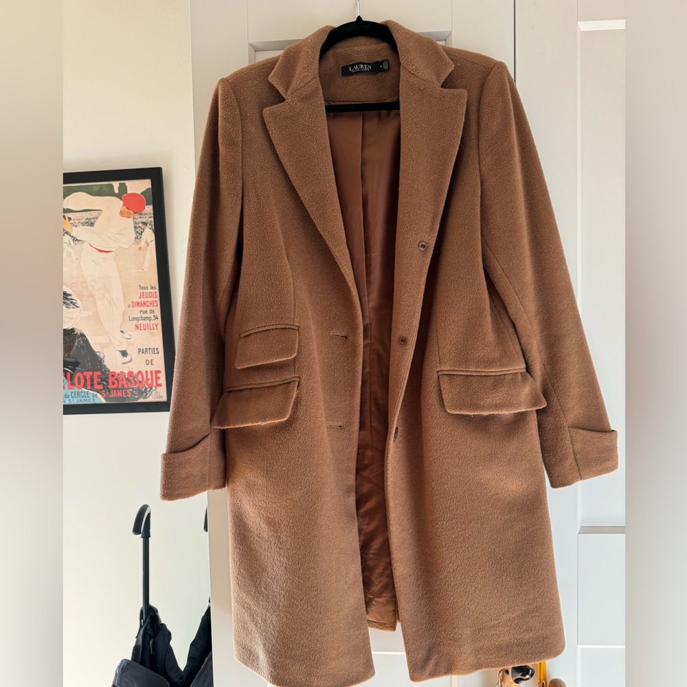 Ralph Lauren camel coat